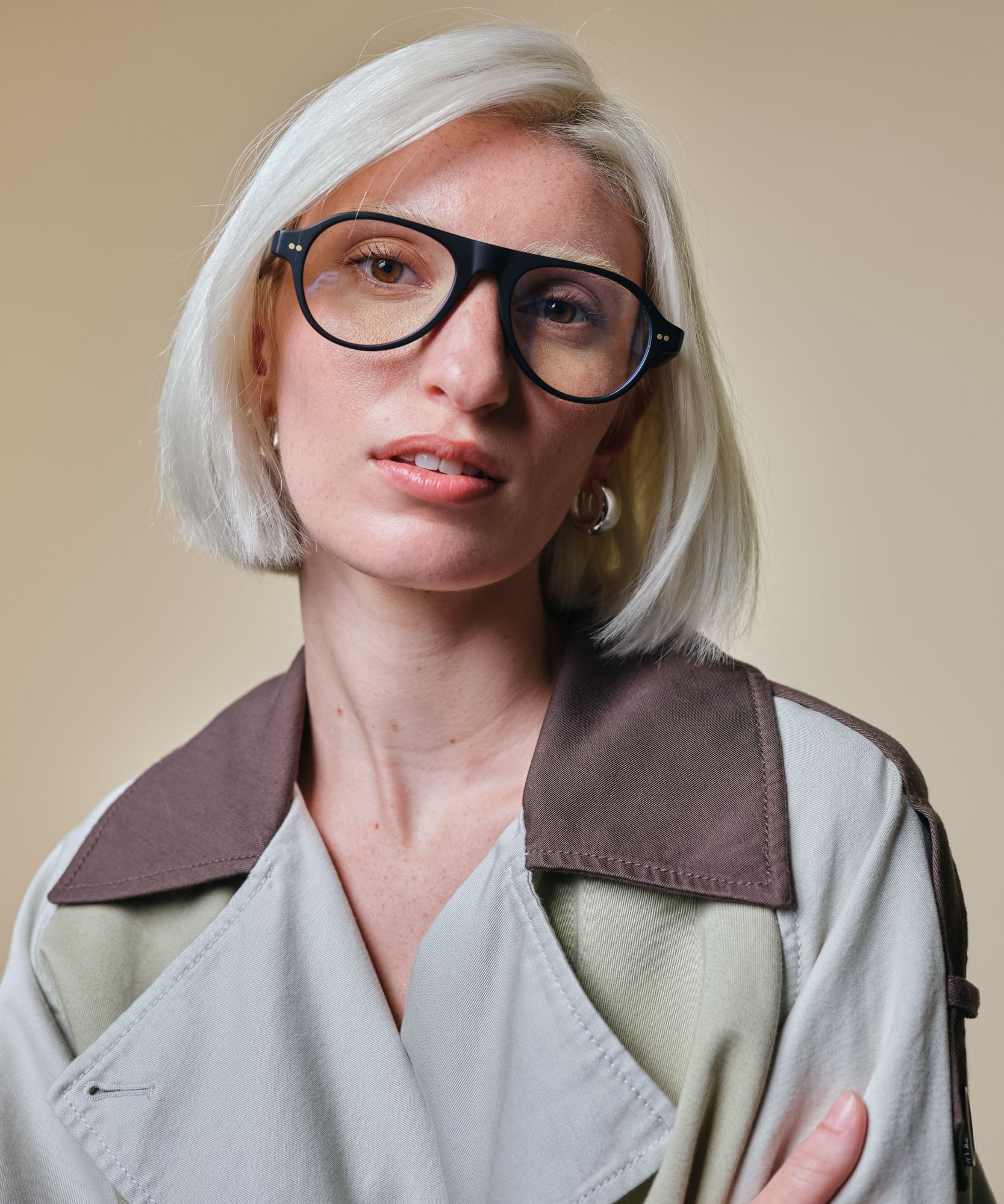 johann wolff schnell matte black eyeglasses