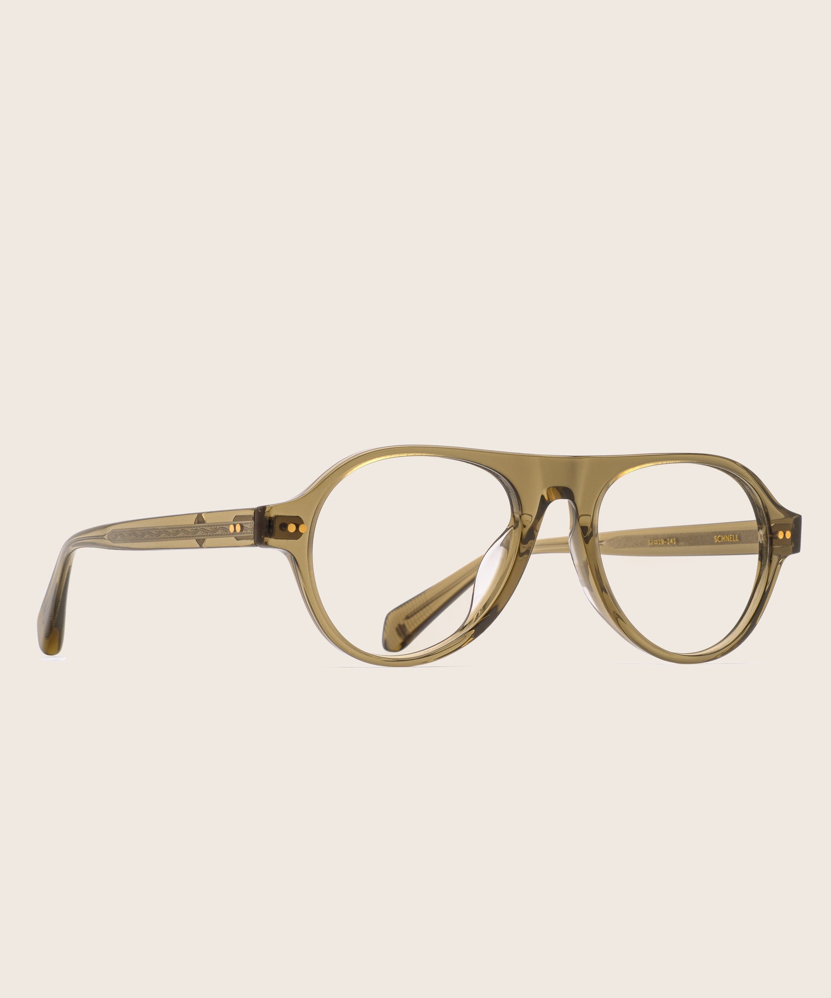 johann wolff schnell olive eyeglasses