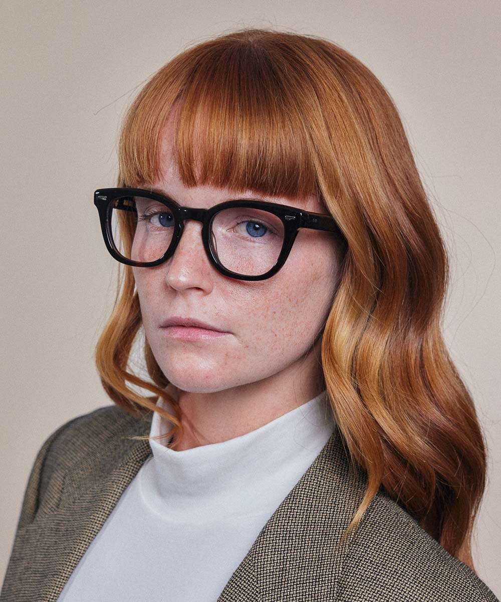 Johann Wolff Silver Arrow Dark Havana Eyeglasses
