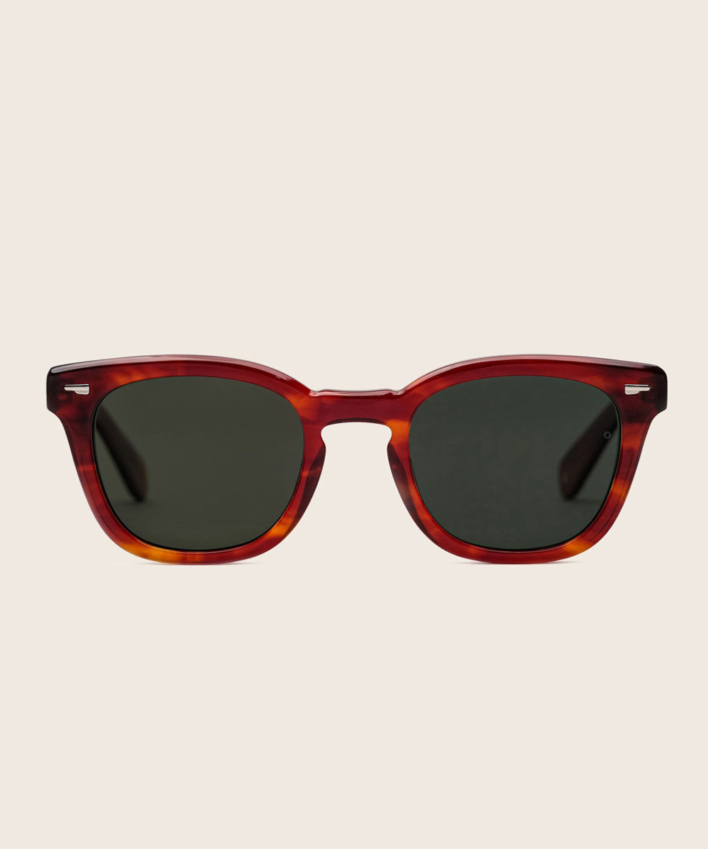 Johann Wolff Silver Arrow Havana Sunglasses