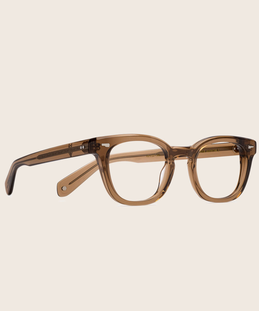 Johann Wolff Silver Arrow Sand Eyeglasses