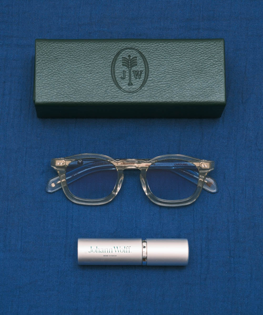 Johann Wolff Carousel X Simon Grossman Blue Gradient