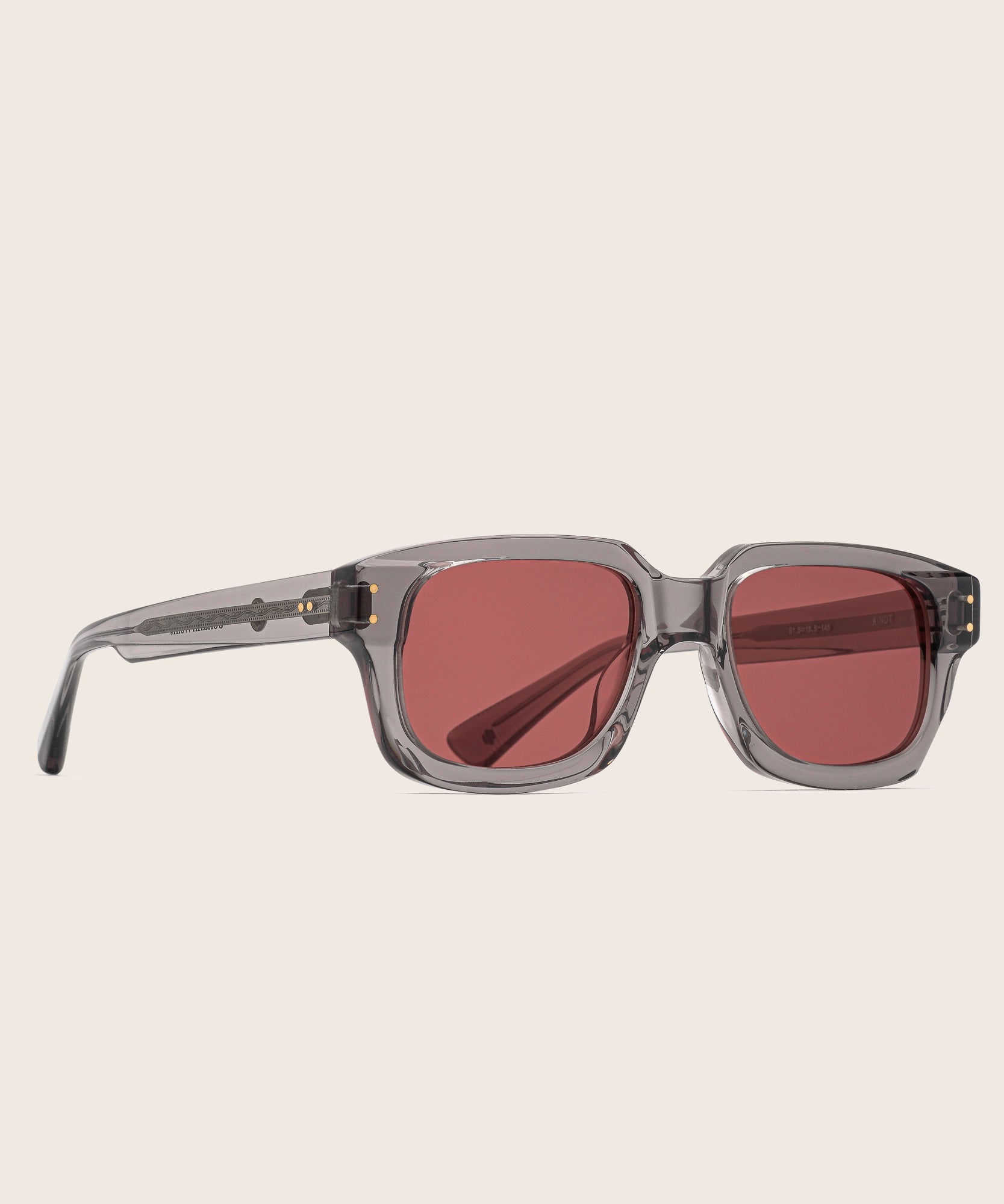 johann wolff rindt slate burgundy sunglasses