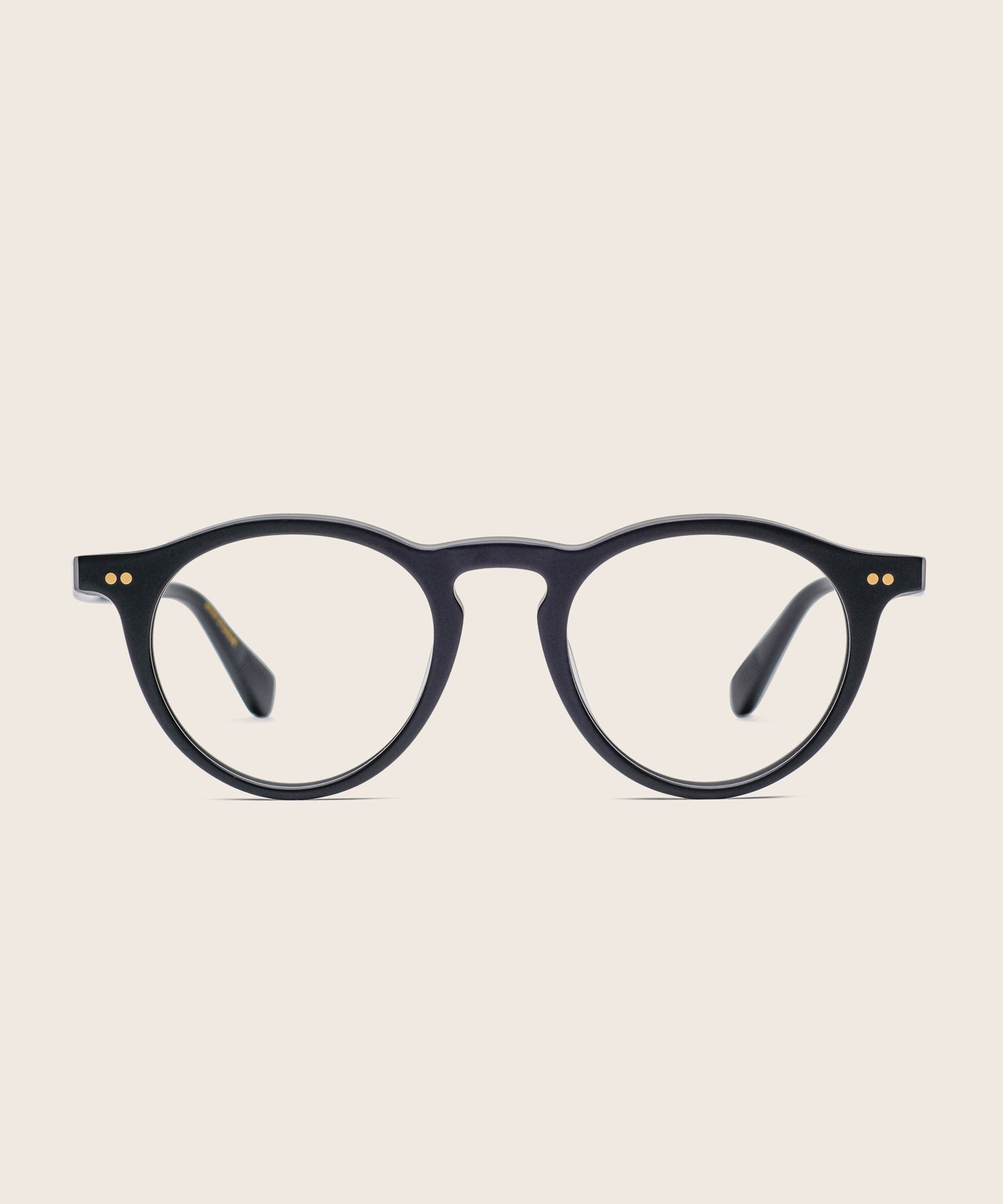 johann wolff walter matte black eyeglasses