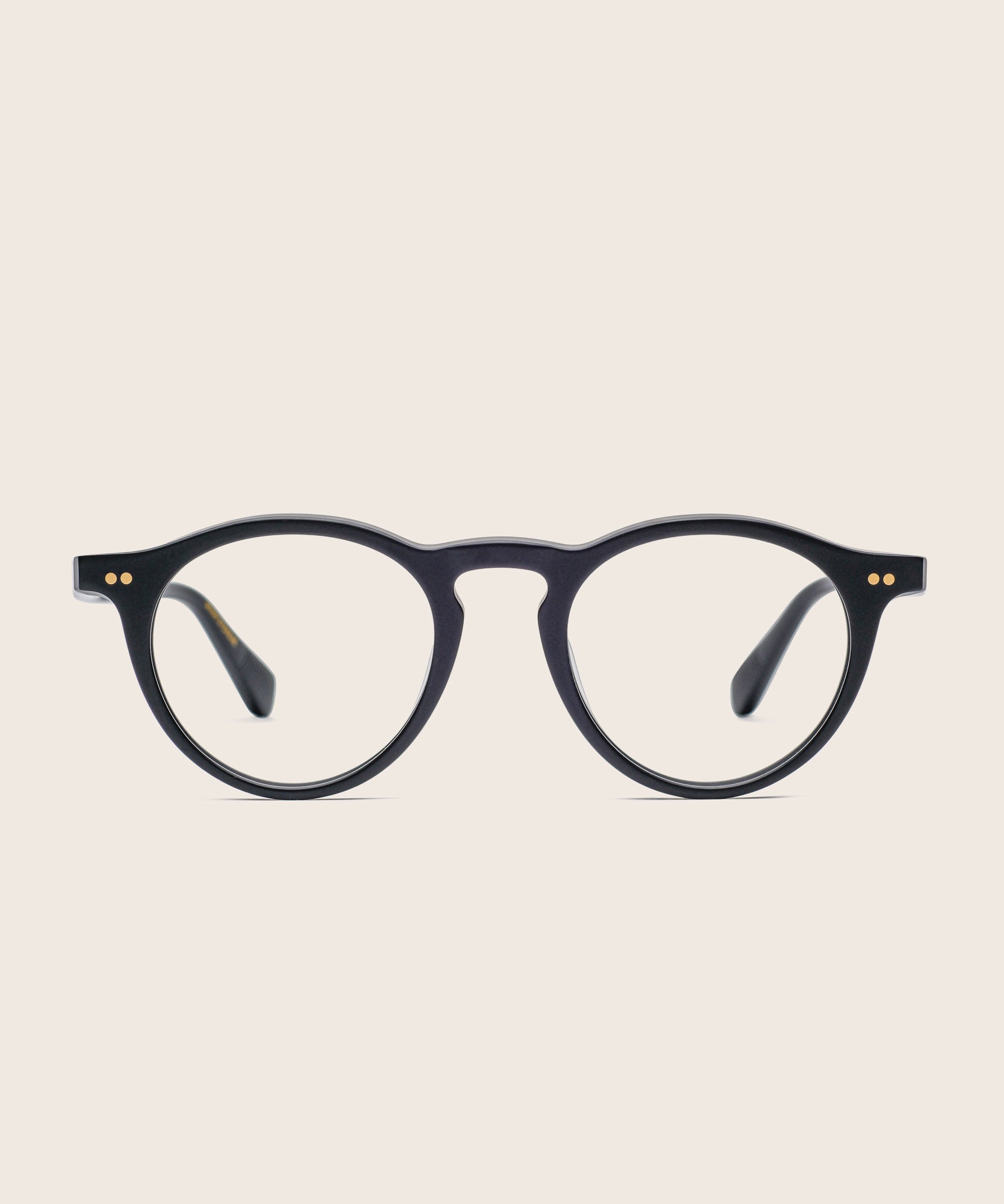 johann wolff walter matte black eyeglasses