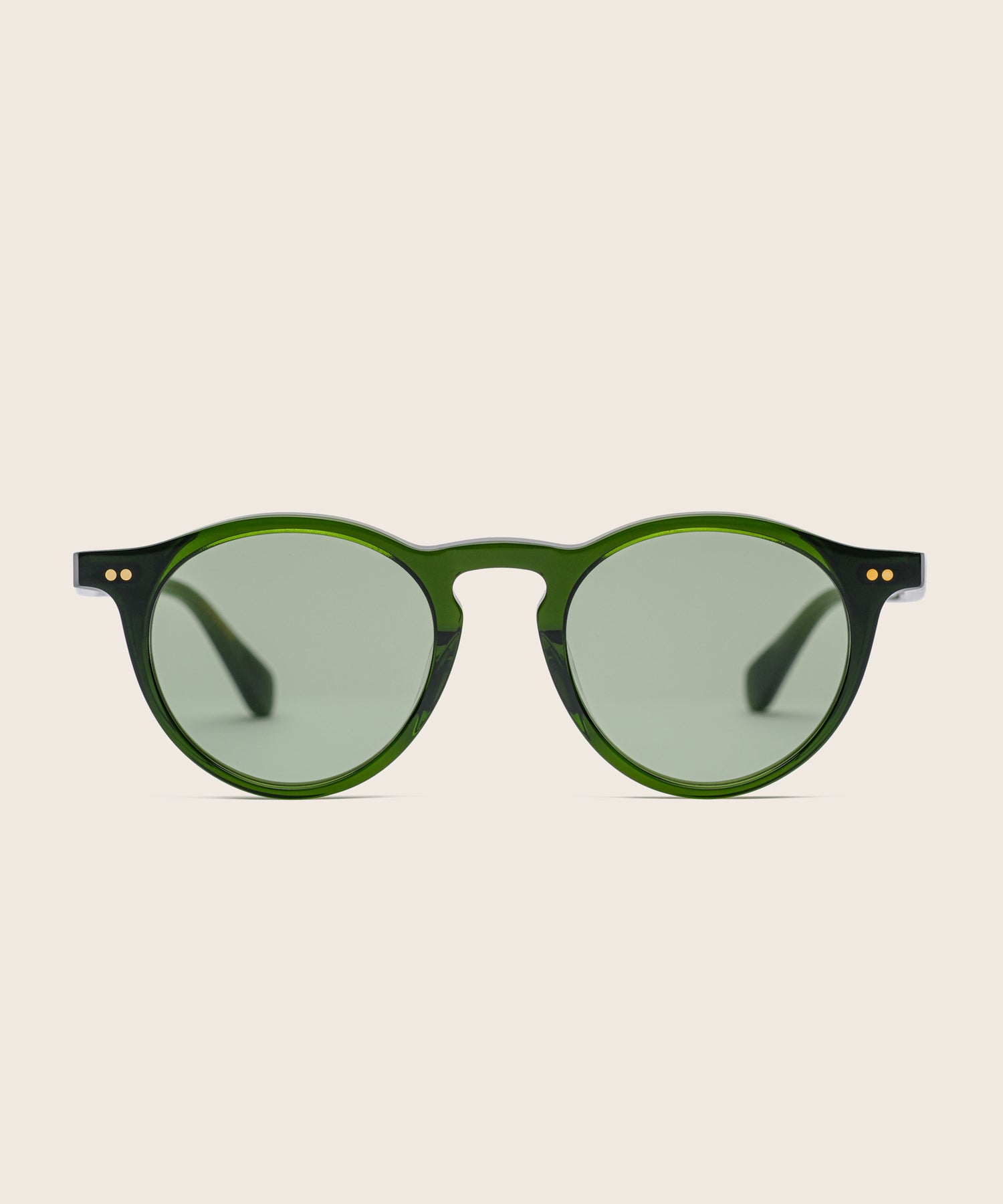 johann wolff walter palm green sunglasses
