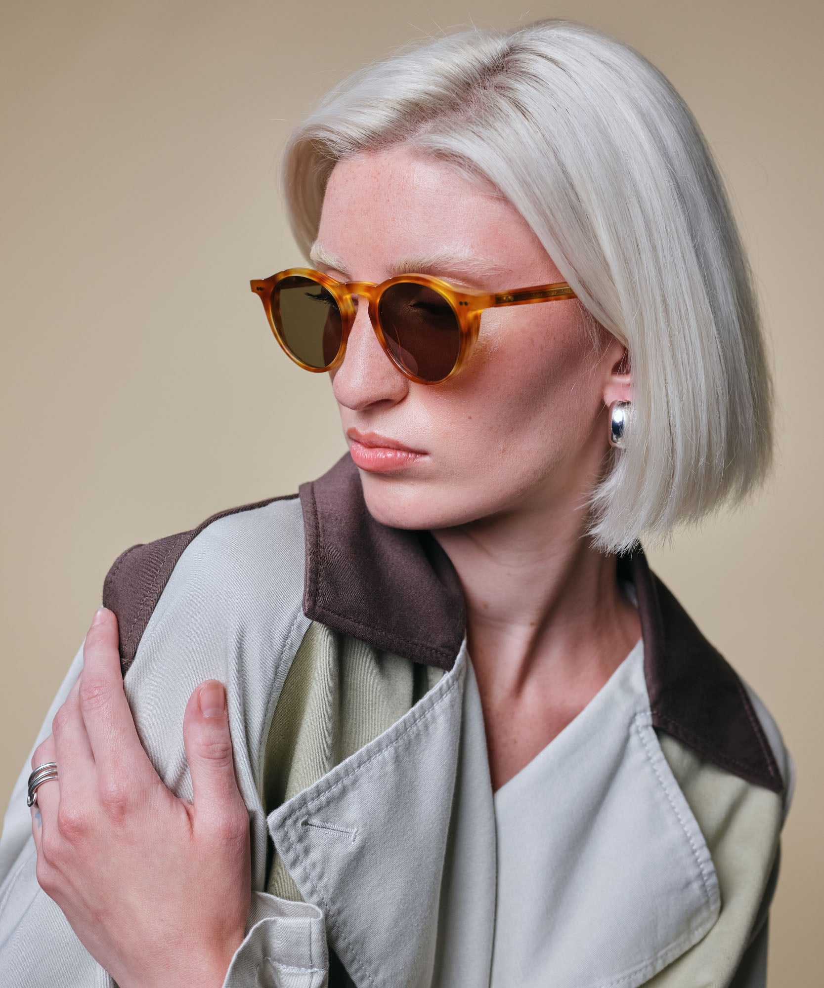 johann wolff walter vintage tortoise sunglasses