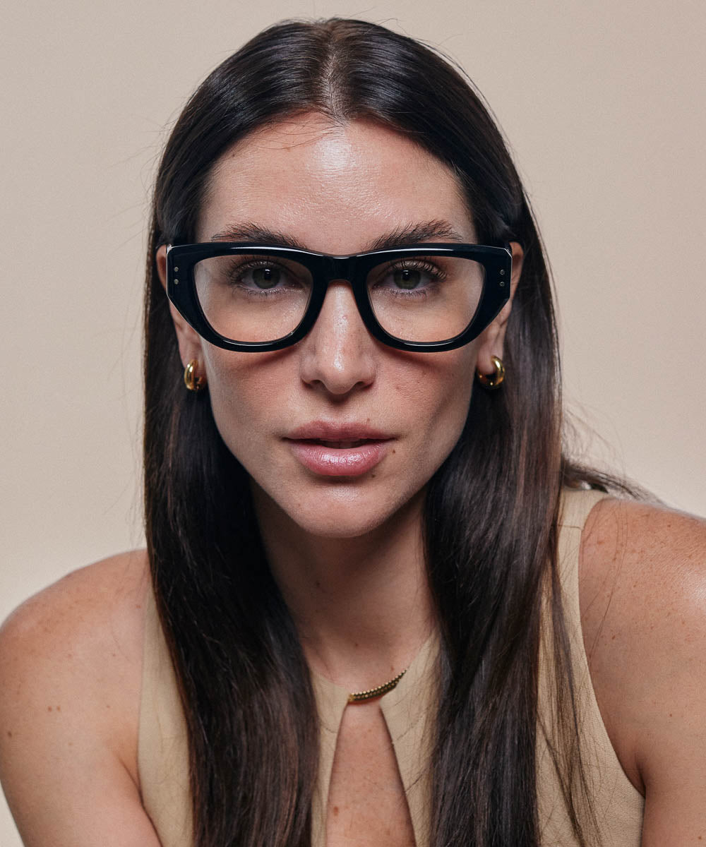 Johann Wolff Weimar Black Eyeglasses