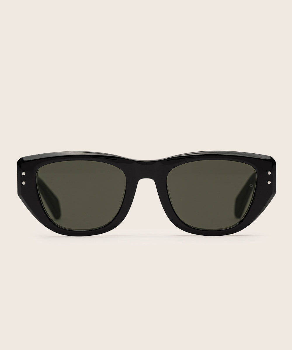Johann Wolff Weimar Black Sunglasses