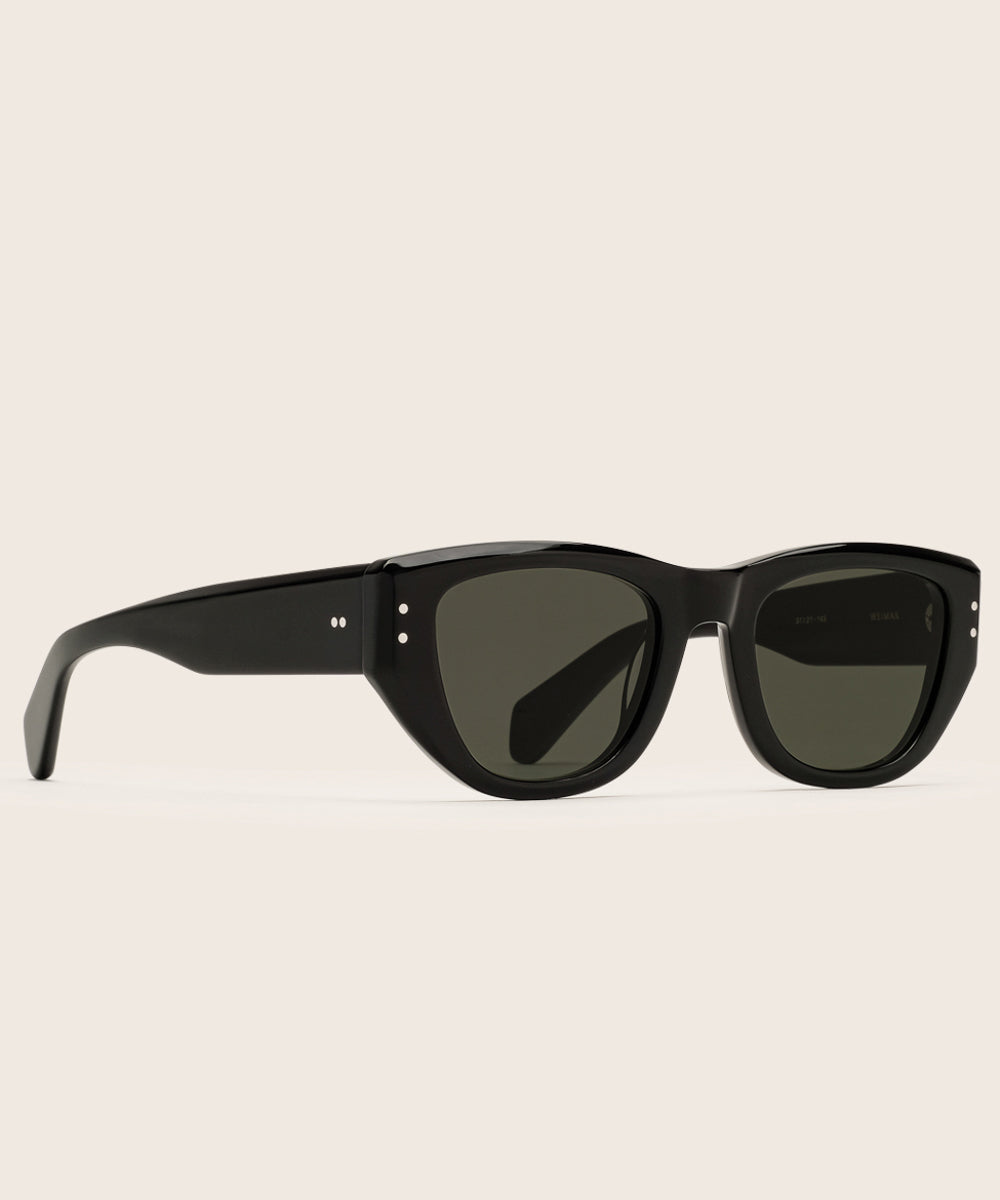 Johann Wolff Weimar Black Sunglasses