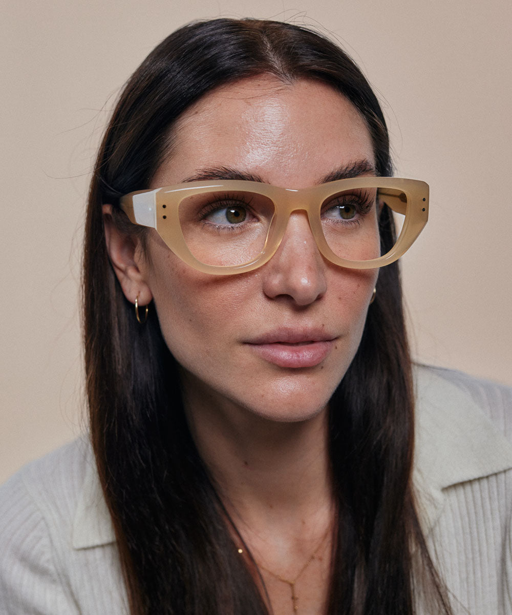 Johann Wolff Creme Eyeglasses