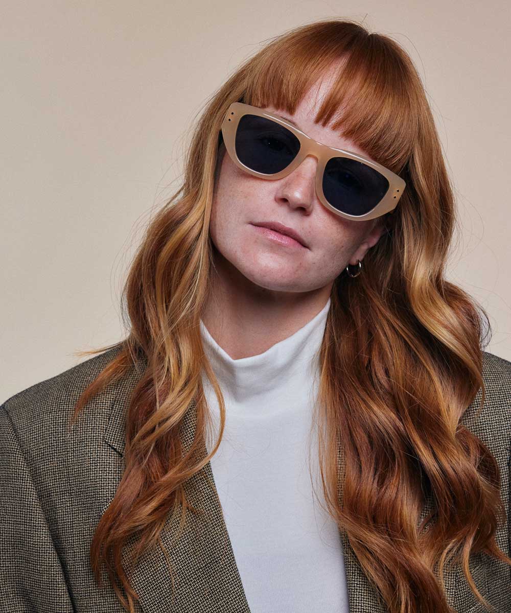 Johann Wolff Weimar Creme Sunglasses