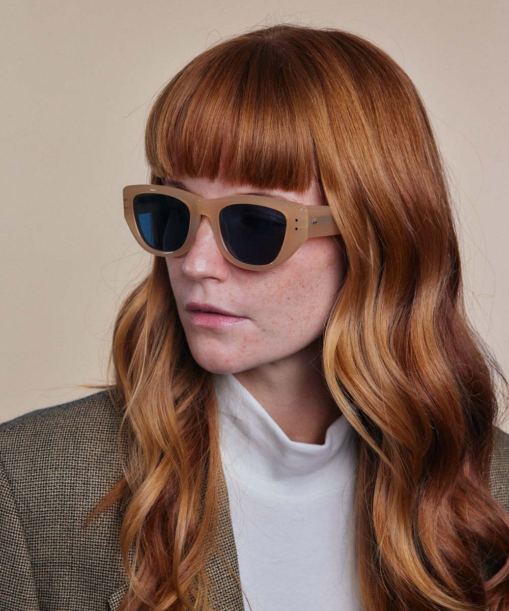 Johann Wolff Weimar Creme Sunglasses