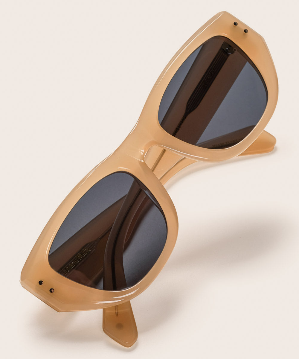Johann Wolff Weimar Creme Sunglasses