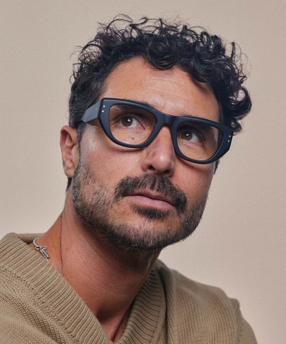 Johann Wolff Weimar Matte Black Eyeglasses