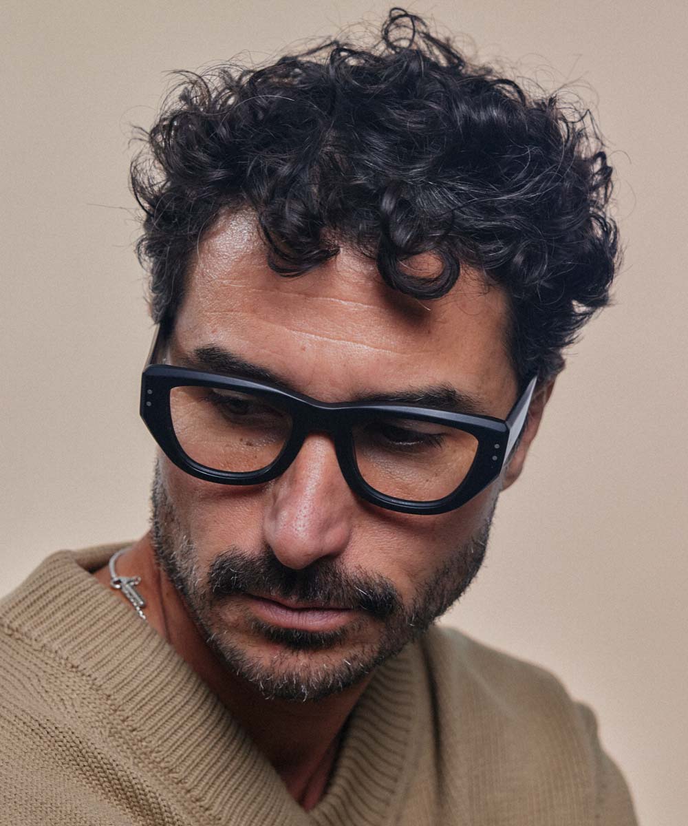 Johann Wolff Weimar Matte Black Eyeglasses