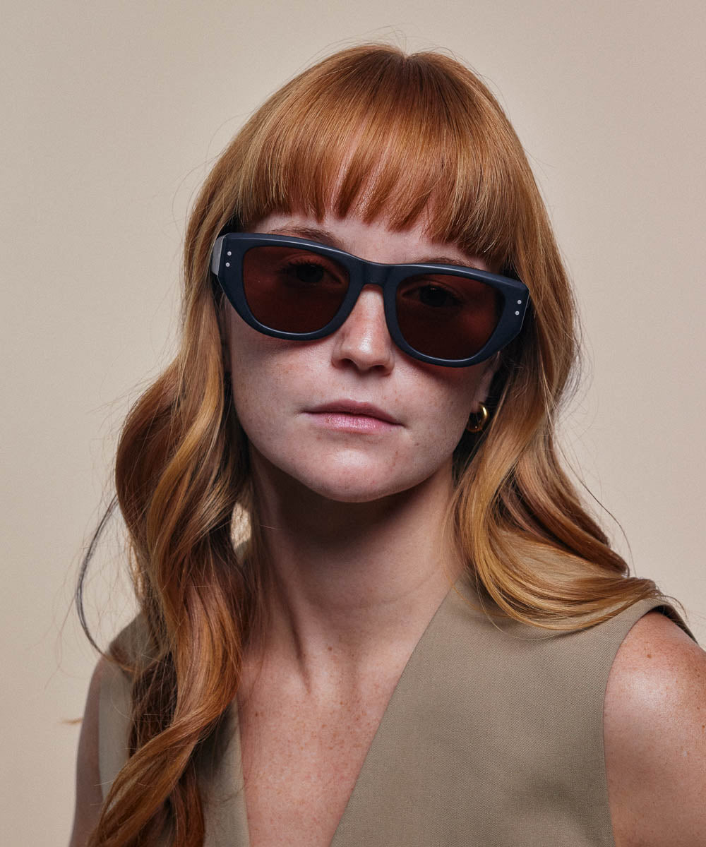 Johann Wolff Weimar Matte Black Sunglasses