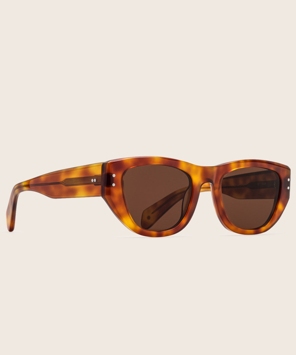 Johann Wolff Weimar Vintage Tortoise Brown Sunglasses