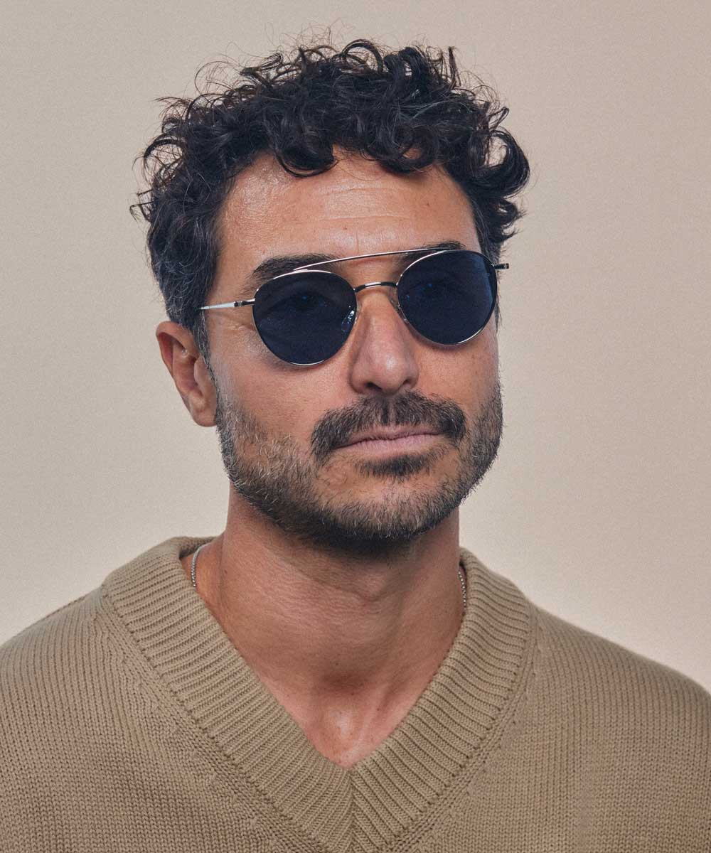 Johann Wolff Zeppelin Silver Sunglasses
