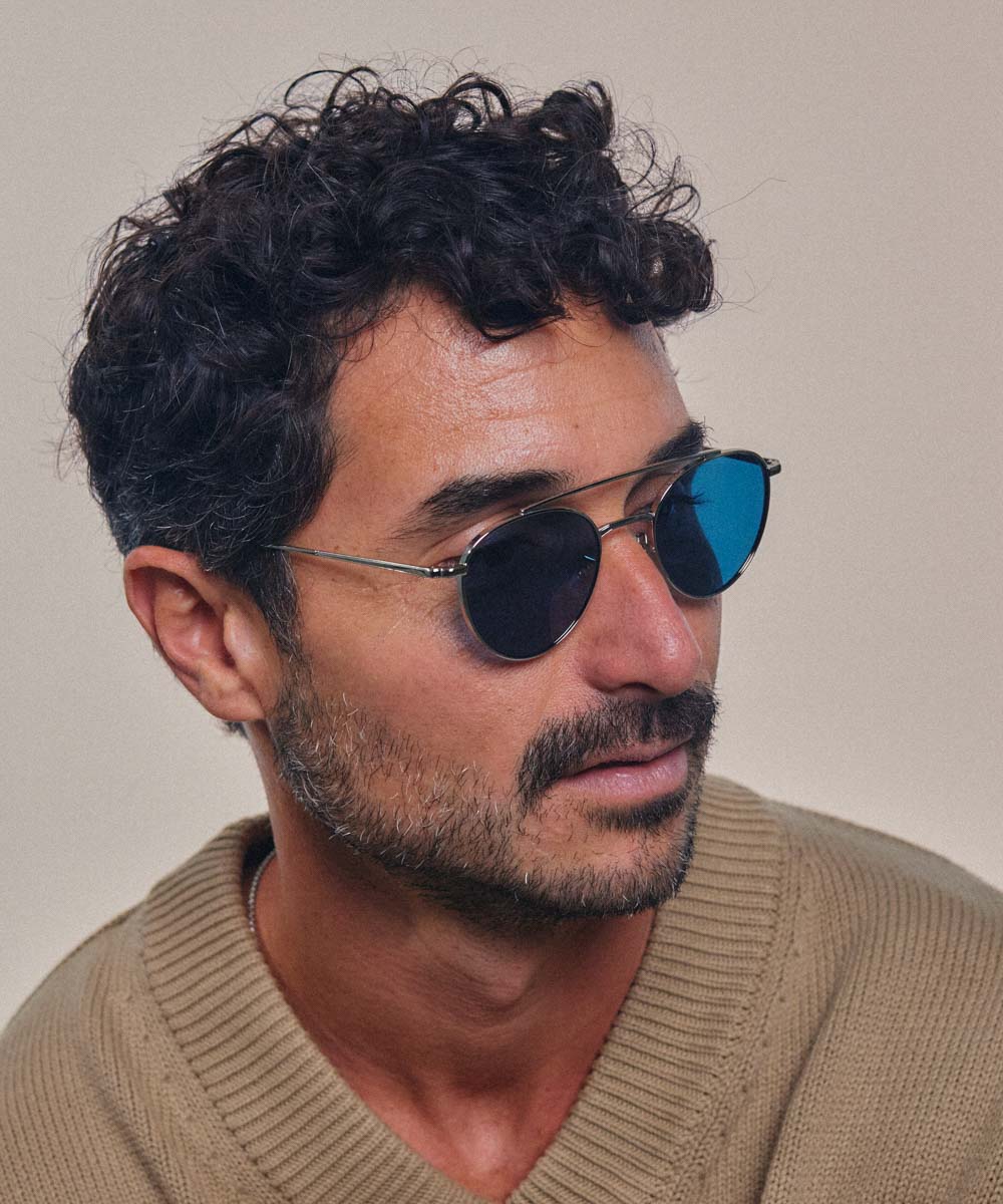 Johann Wolff Zeppelin Silver Sunglasses