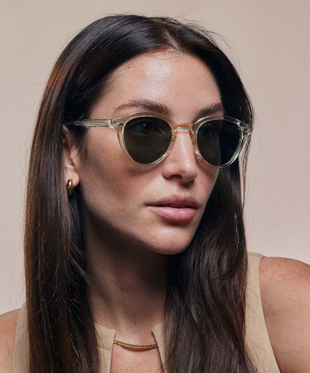 Johann Wolff Zhan Champagne Sunglasses