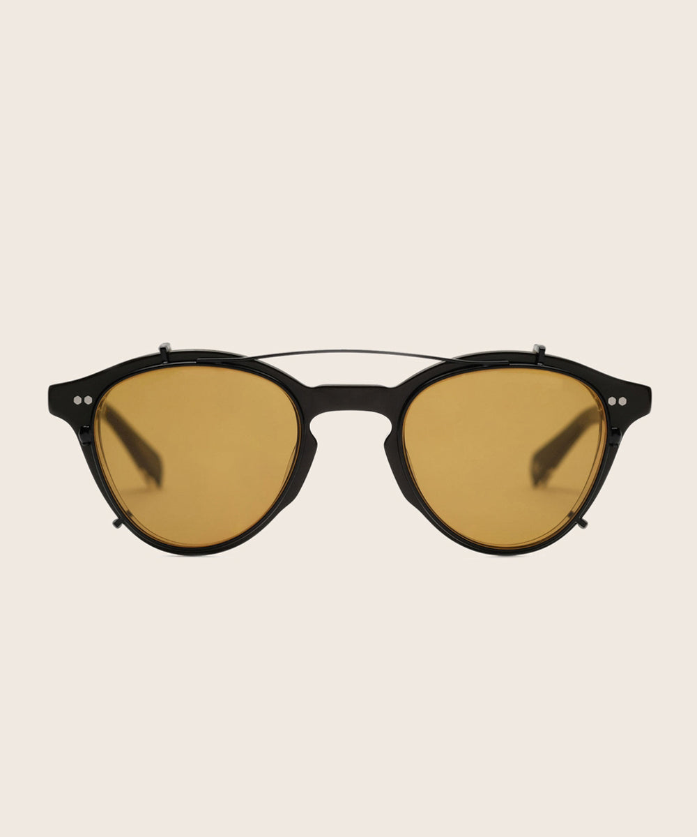 Johann Wolff Zhan Matte Black Burnt Yellow Clip