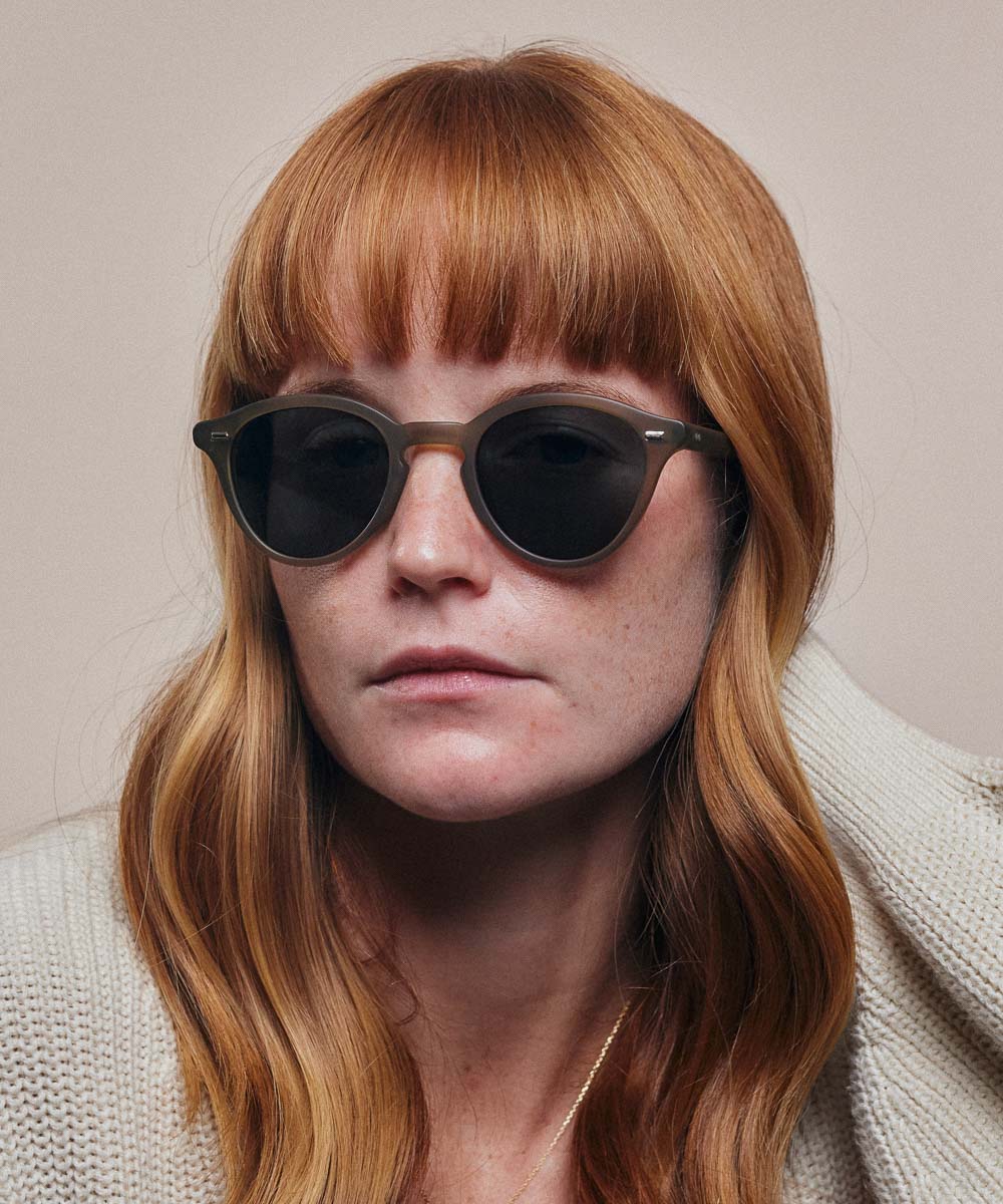 Johann Wolff Zhan Matte Olive Sunglasses