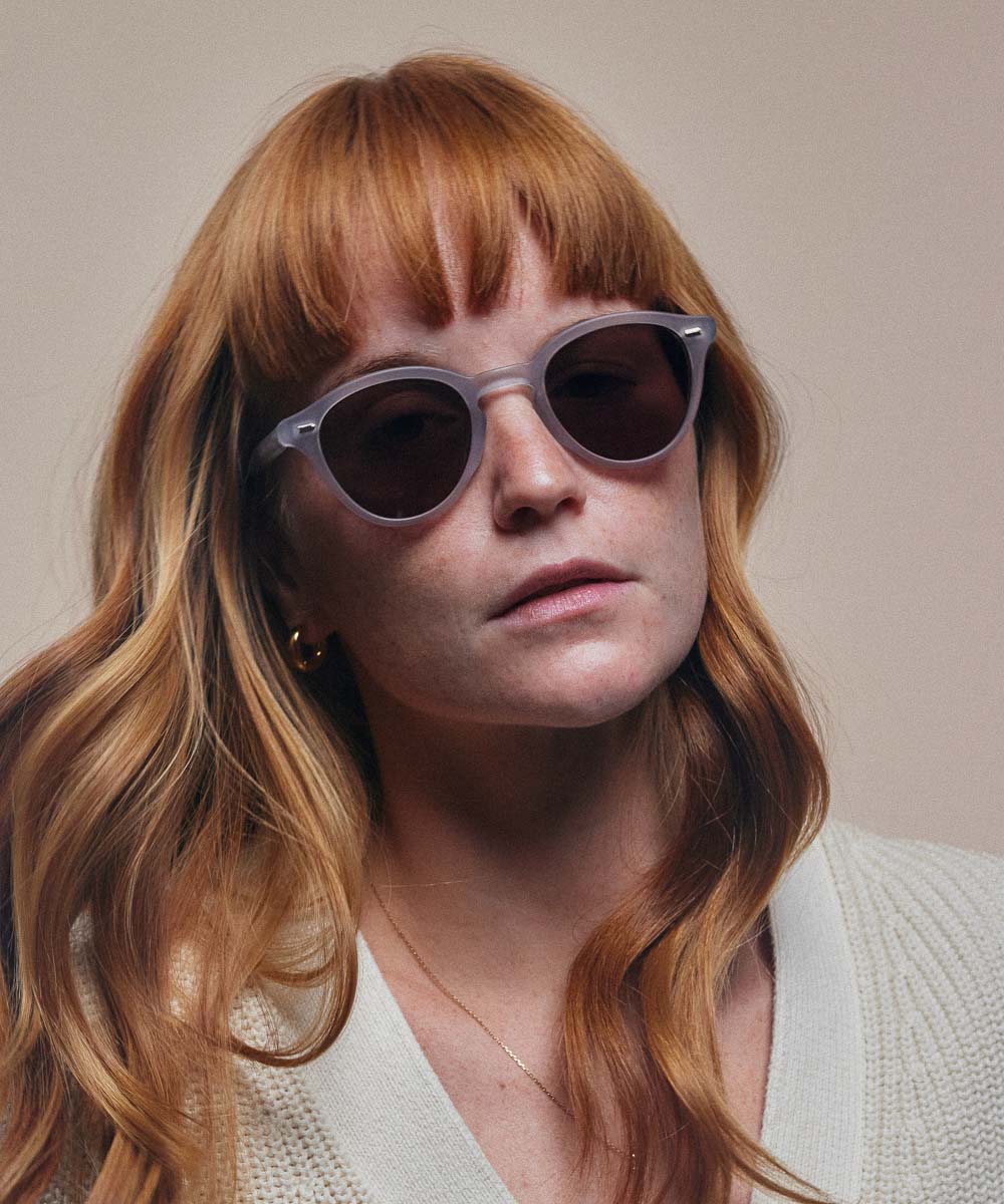 Johann Wolff Zhan Matte Smoke Sunglasses