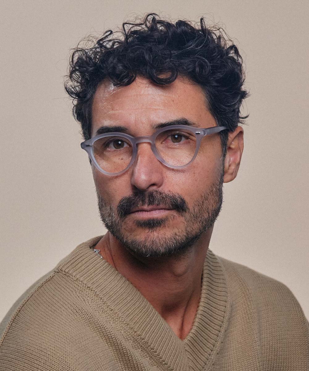 Johann Wolff Zhan Matte Smoke Eyeglasses