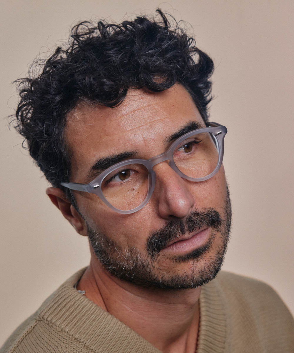 Johann Wolff Zhan Matte Smoke Eyeglasses