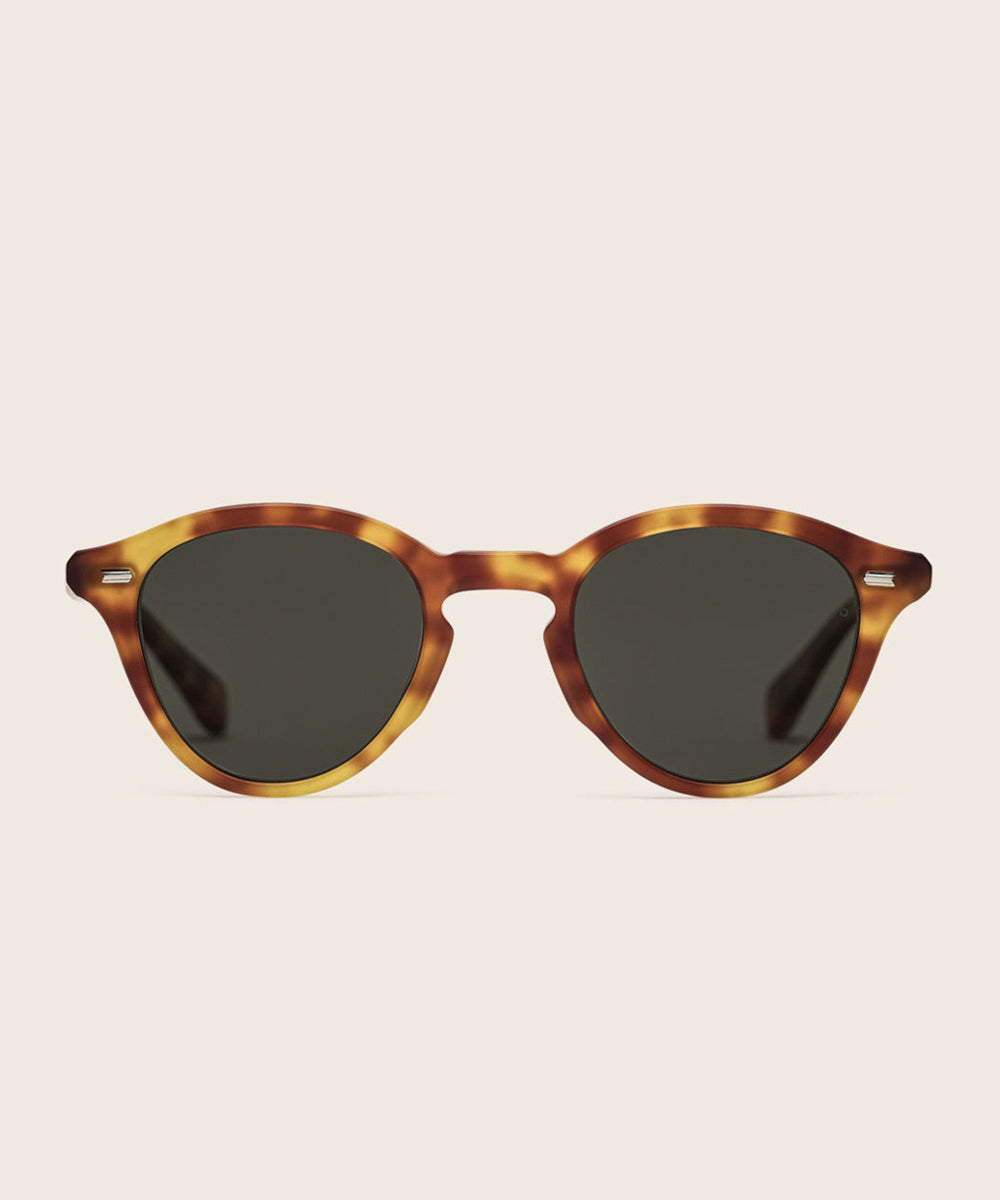 Johann Wolff Zhan Matte Vintage Tortoise Sunglasses