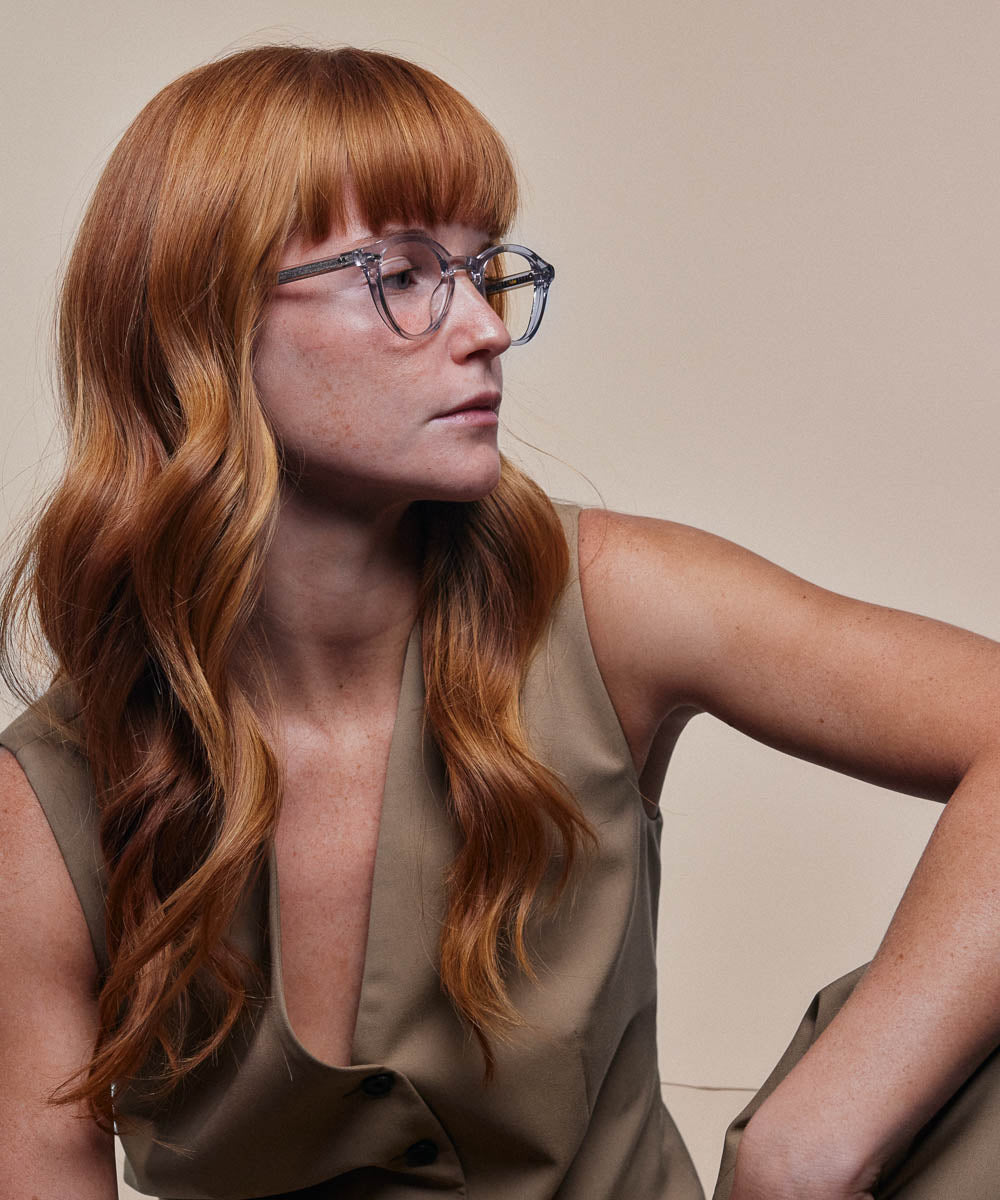 Johann Wolff Zhan Smoke Eyeglasses