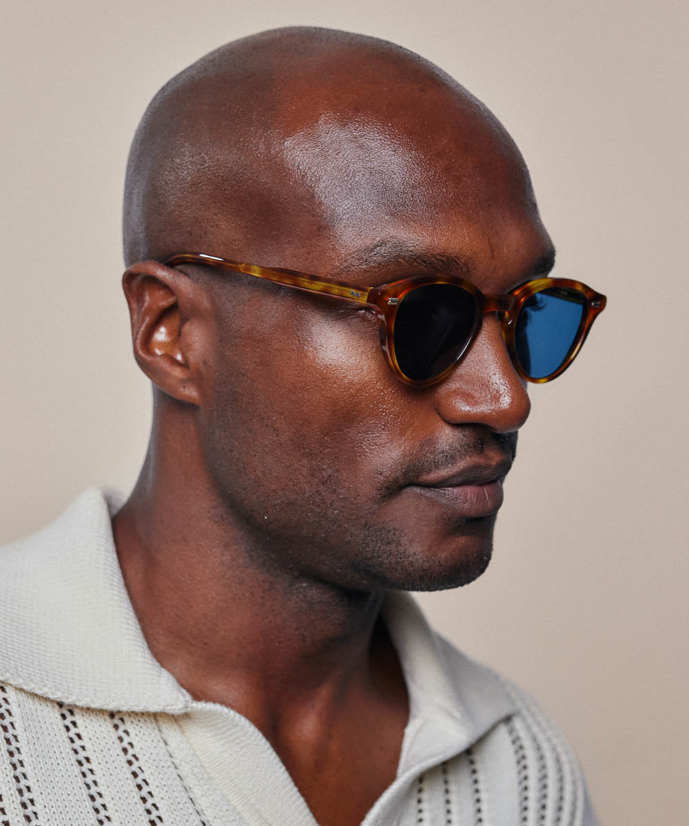 Johann Wolff Zhan Vintage Tortoise Sunglasses