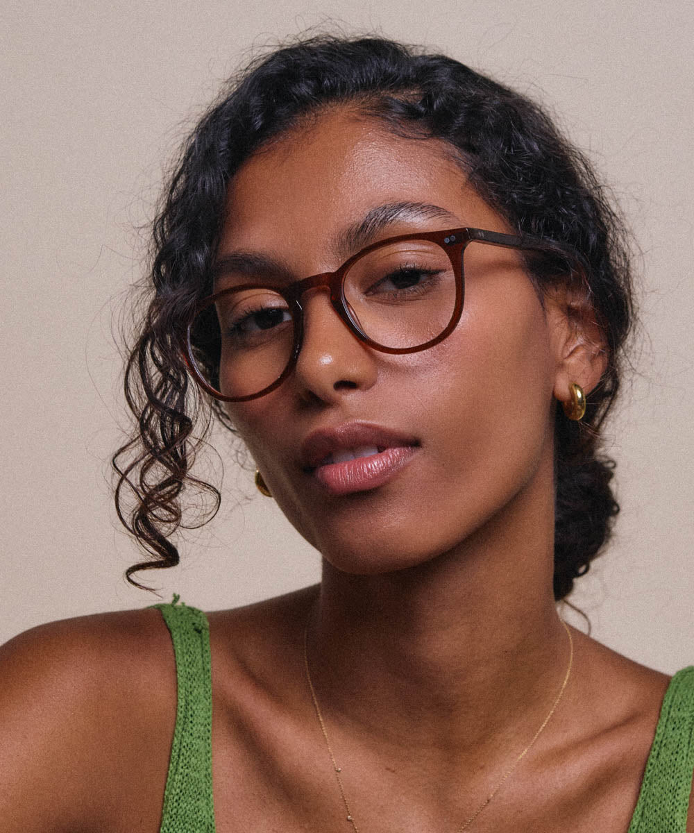 Johann Wolff Kepler Hickory Eyeglasses