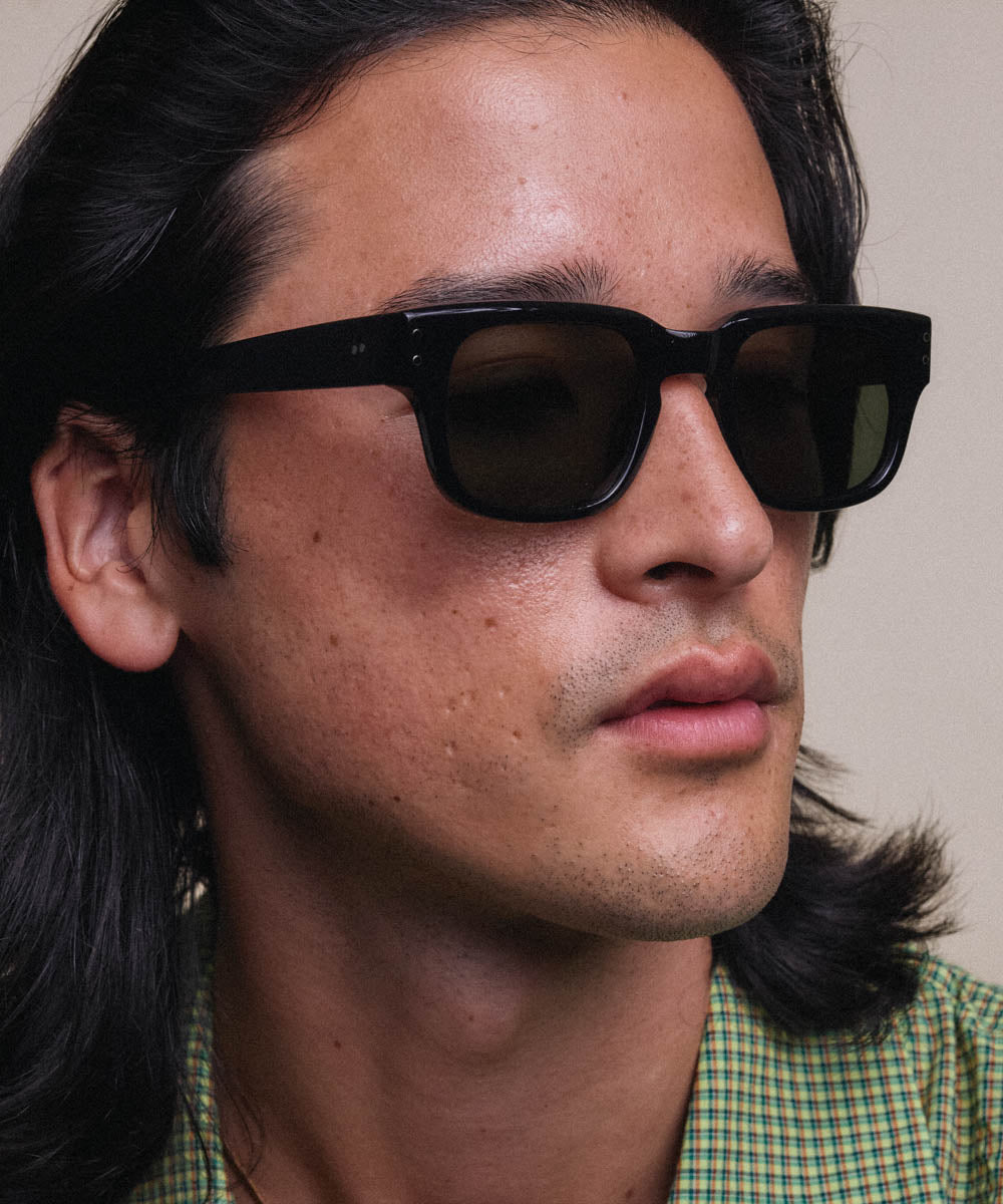 Johann Wolff Martin Black Sunglasses