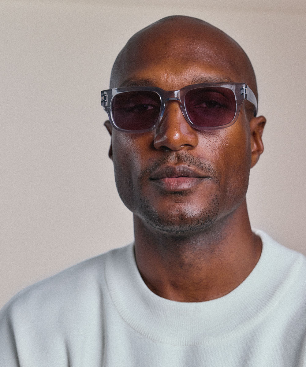 Johann Wolff Martin Fog Grape Sunglasses
