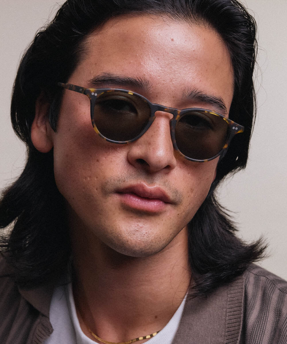 Johann Wolff Otto Matte Demi Tort Sunglasses