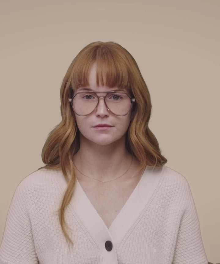 Johann Wolff Bernau Smoke Eyeglasses