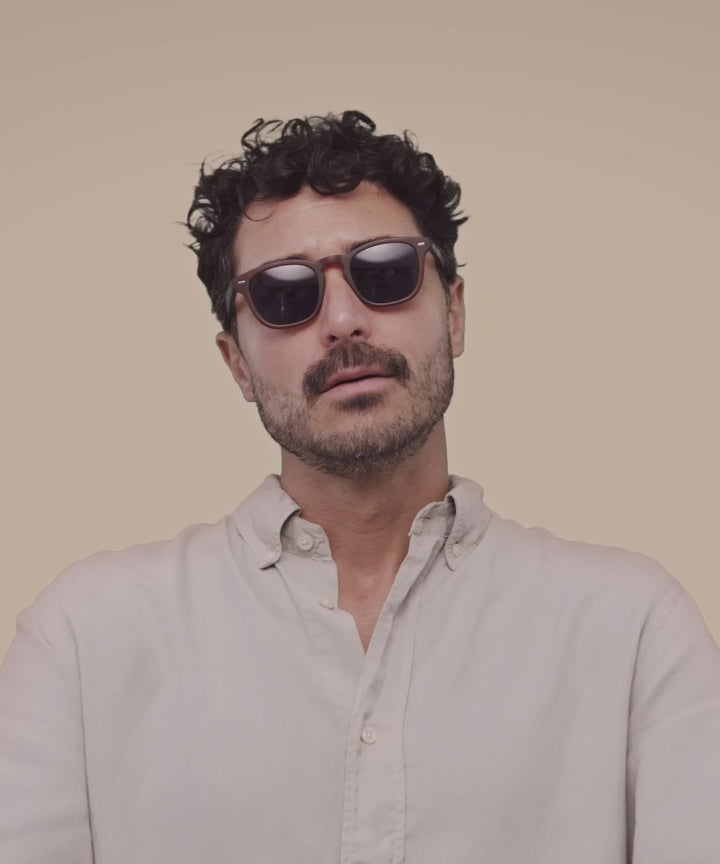 Johann Wolff JSB Matte Hickory Sunglasses