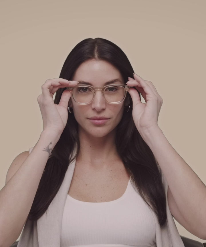 Johann Wolff JSB Champagne Eyeglasses