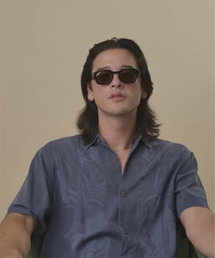 Johann Wolff Bastei Black Sunglasses