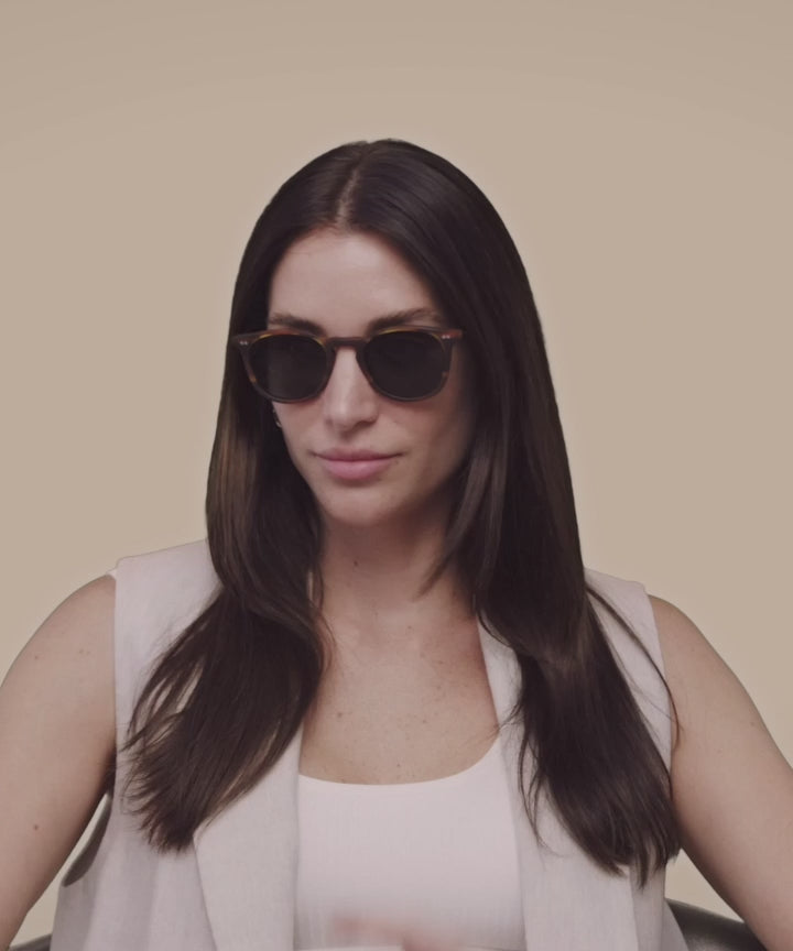 Johann Wolff Kepler Matte Havana Sunglasses