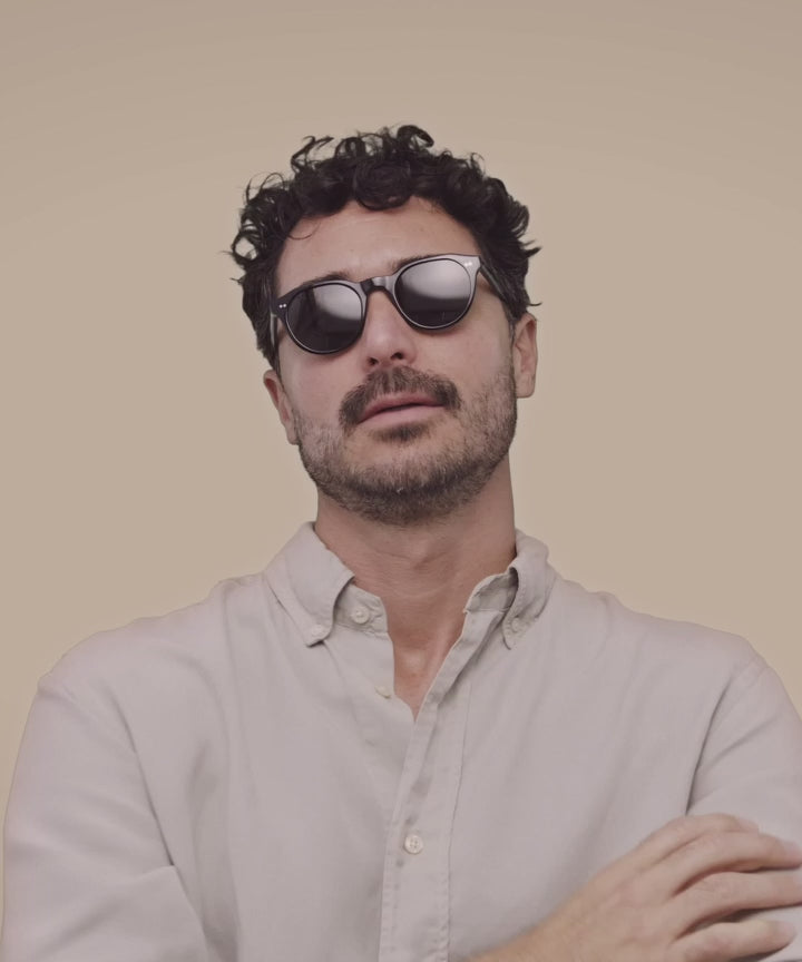 Johann Wolff Morrison Black Sunglasses