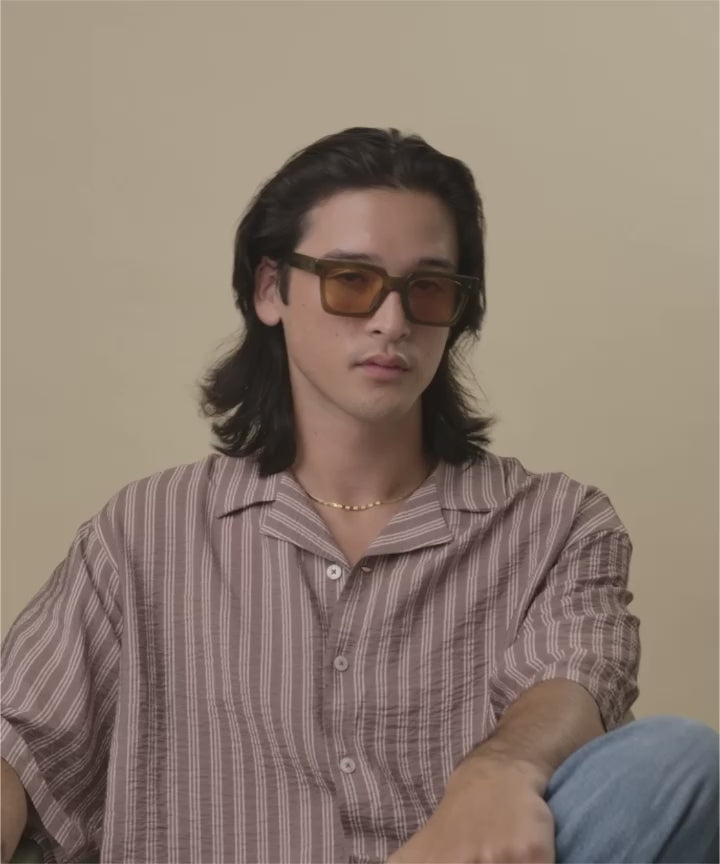 Johann Wolff Anna Army Tuscan Sunglasses