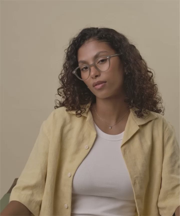 Johann Wolff Zhan Matte Olive Eyeglasses