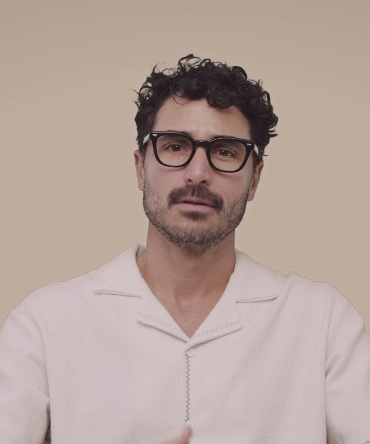 Johann Wolff Silver Arrow Dark Havana Eyeglasses