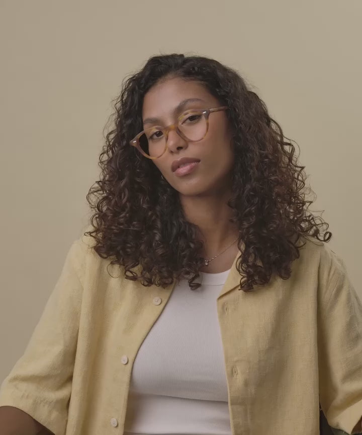 Johann Wolff Zhan Matte Vintage Tortoise Eyeglasses
