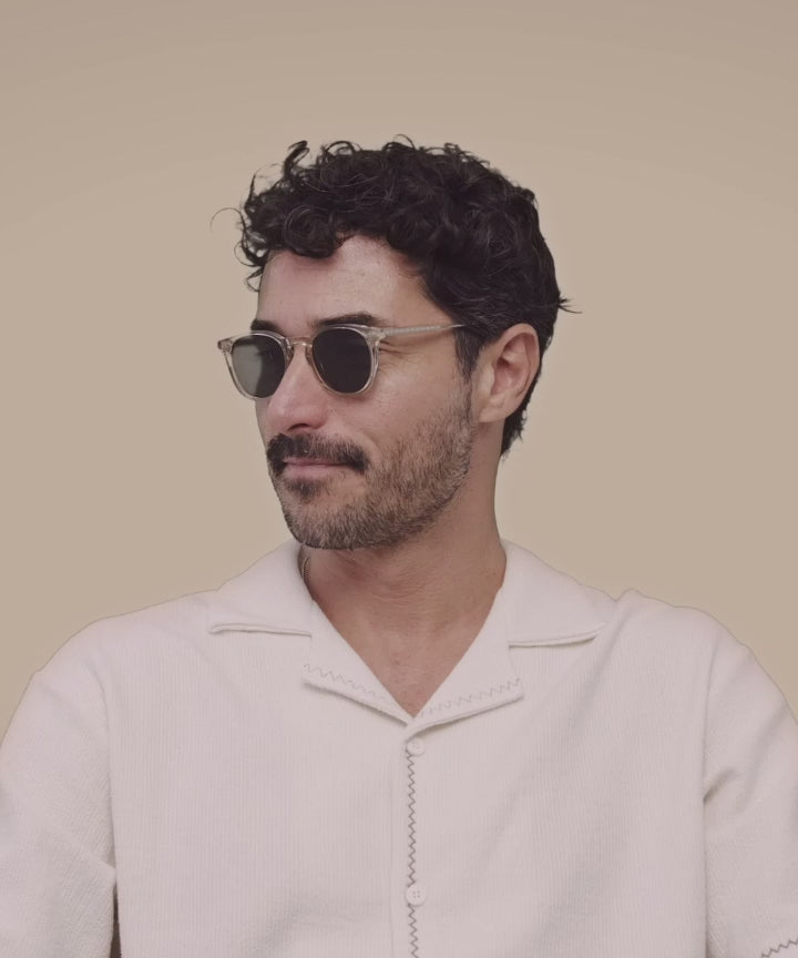 Johann Wolff Kepler Champagne Sunglasses