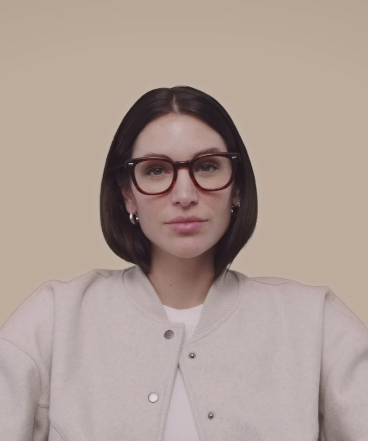 Johann Wolff Silver Arrow Havana Eyeglasses