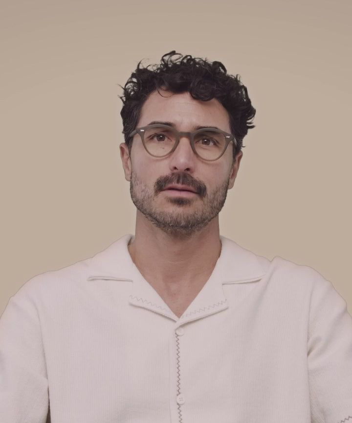 Johann Wolff Zhan Matte Olive Eyeglasses